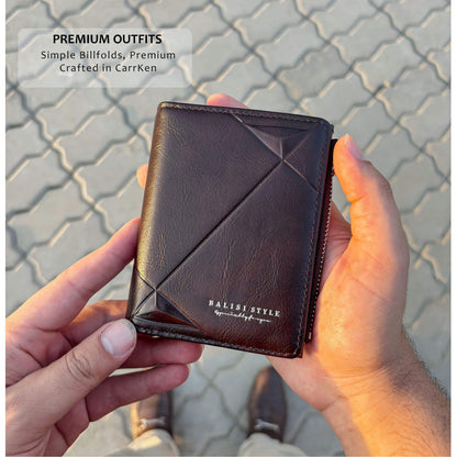 Crafted Balisi Imported Zipper Wallet